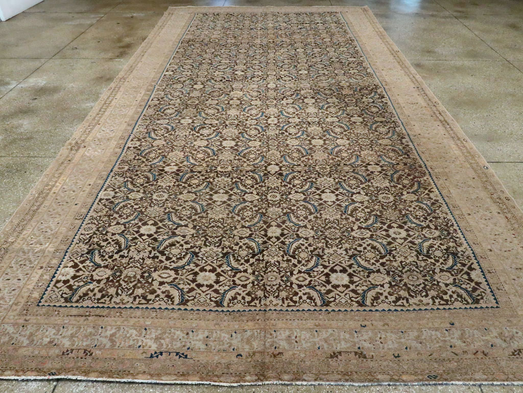 Antique Persian Malayer Carpet, No.16252 - Staging