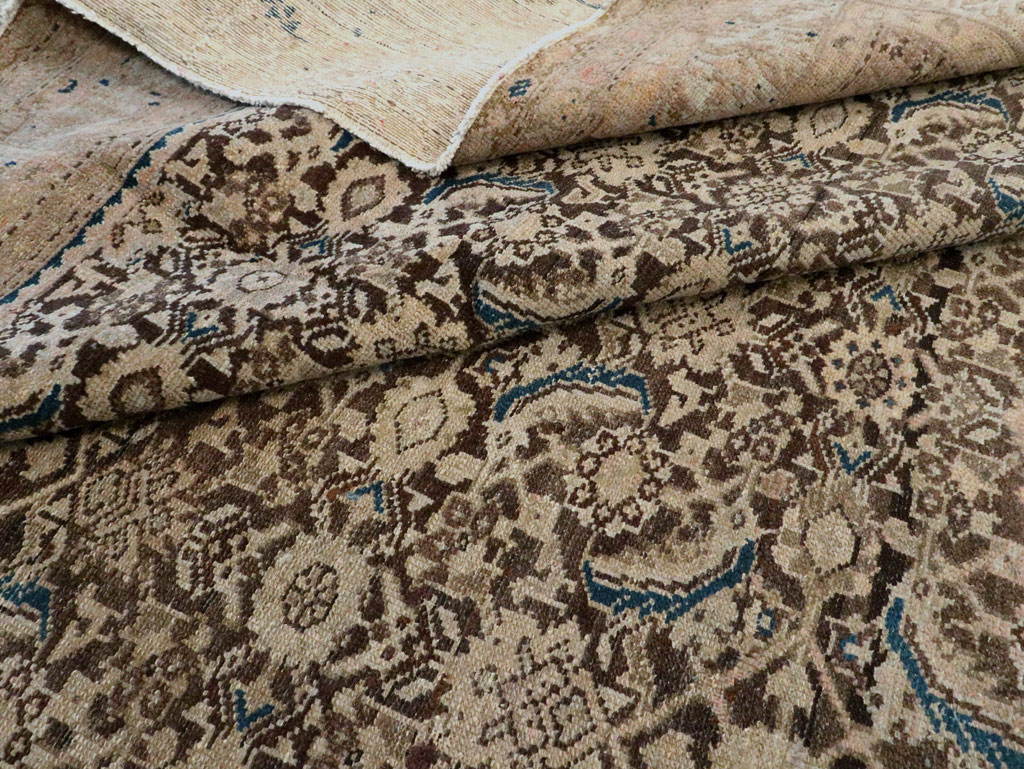 Antique Persian Malayer Carpet, No.16252 - Staging