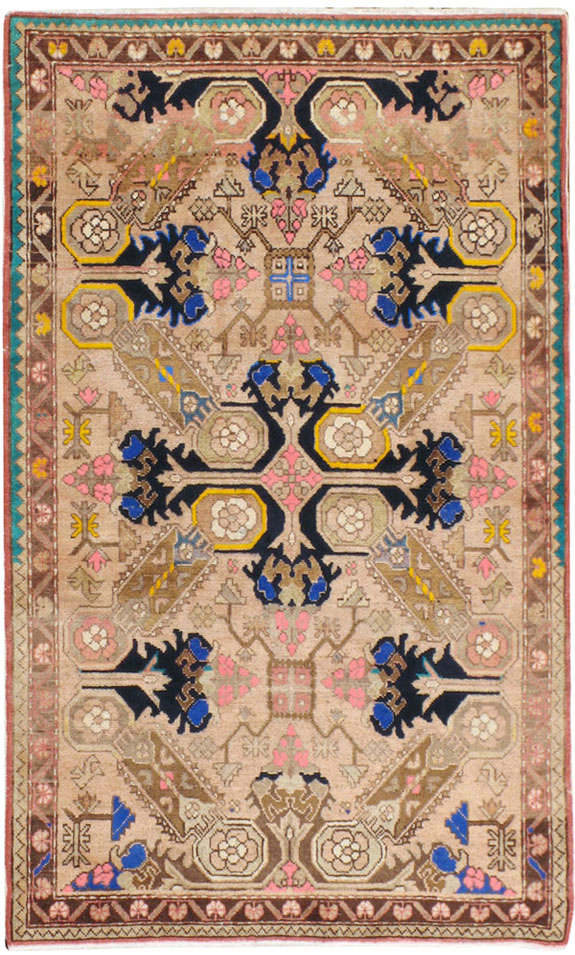 Vintage Turkish Anatolian Rug, No.16254 - Staging