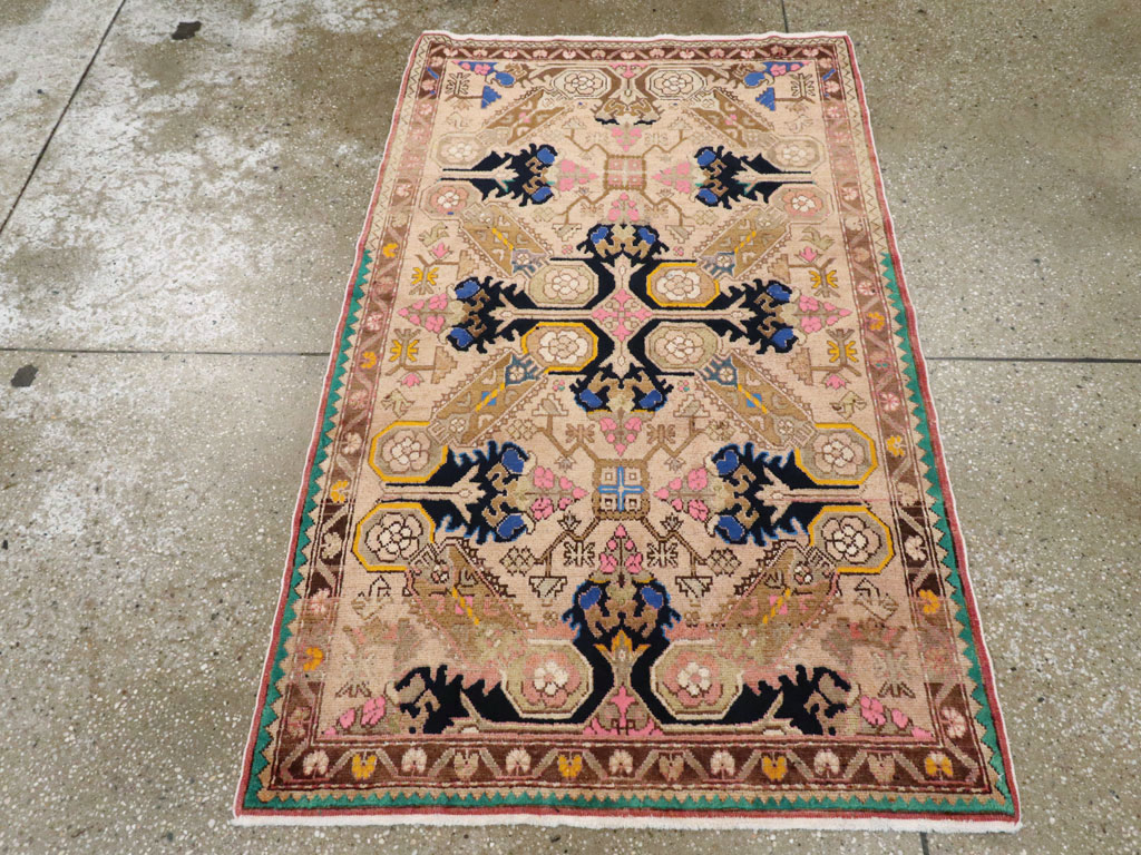 Vintage Turkish Anatolian Rug, No.16254 - Staging