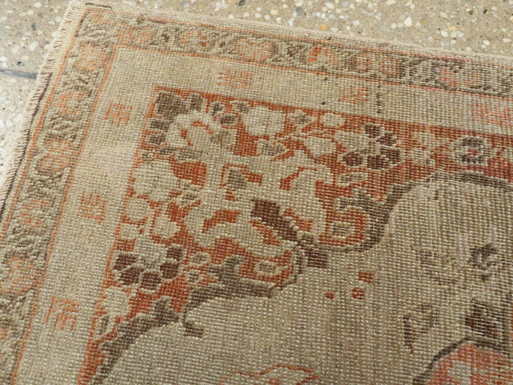 Antique Persian Tabriz Rug, No.16255 - Staging