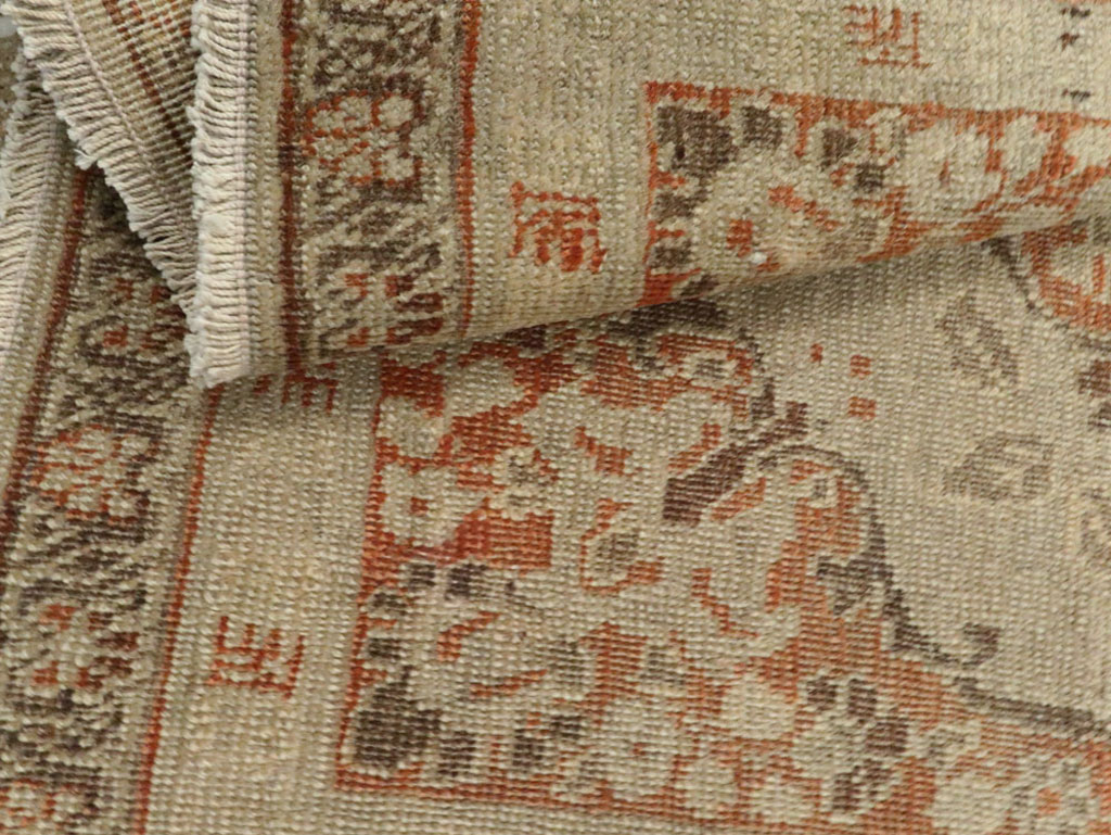 Antique Persian Tabriz Rug, No.16255 - Staging