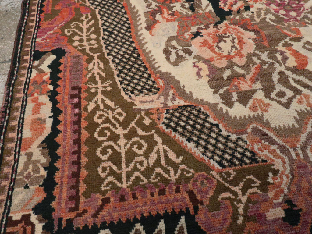 Antique Caucasian Karabagh Rug, No.16280 - Staging