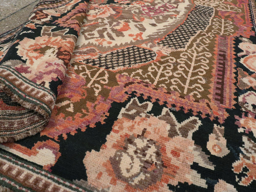Antique Caucasian Karabagh Rug, No.16280 - Staging