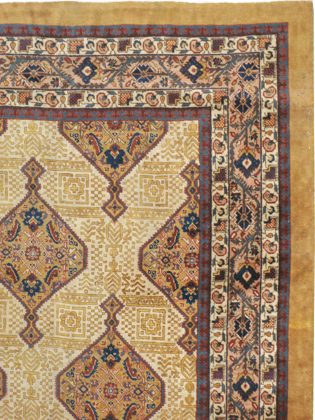 Antique Persian Tabriz Carpet, No.16282 - Staging