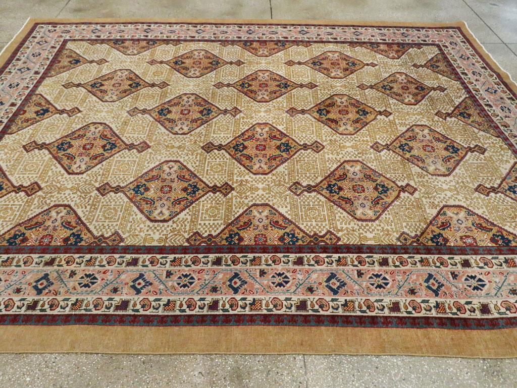 Antique Persian Tabriz Carpet, No.16282 - Staging