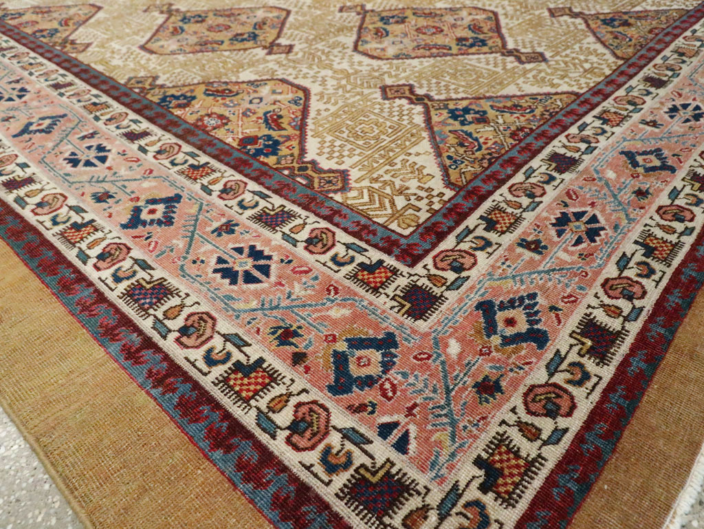 Antique Persian Tabriz Carpet, No.16282 - Staging