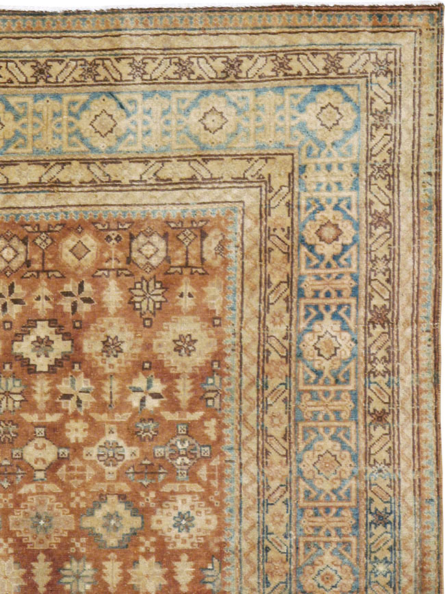 Antiuqe Tabriz Rug, No.16287 - Staging