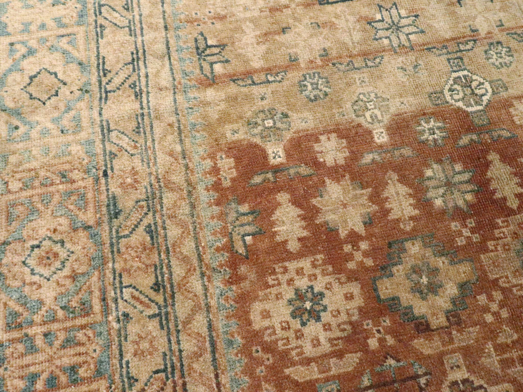 Antiuqe Tabriz Rug, No.16287 - Staging