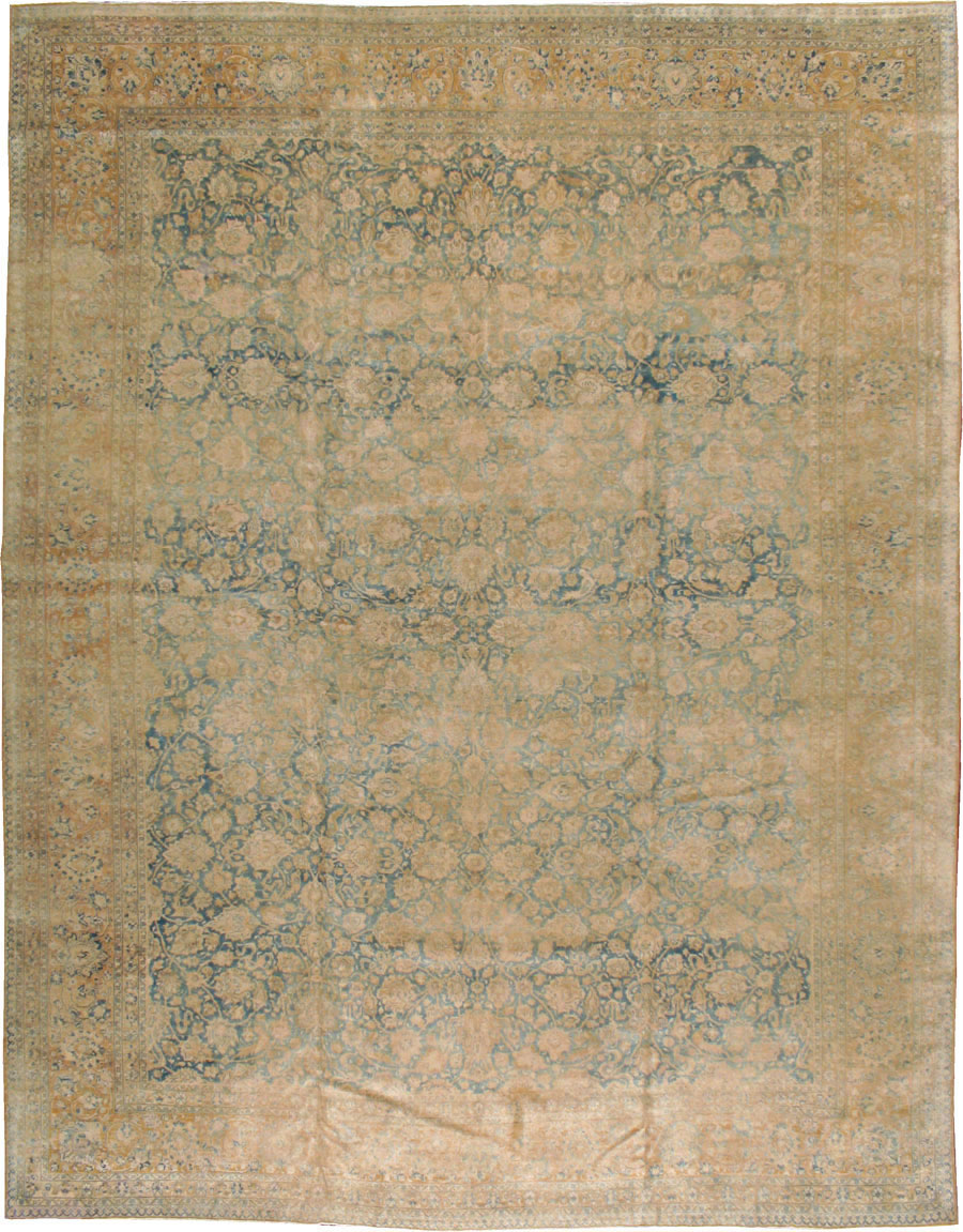 Antique Persian Tabriz Carpet, No.16289 - Staging