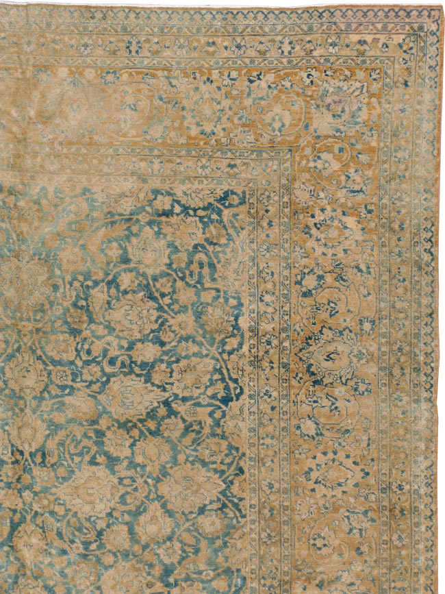Antique Persian Tabriz Carpet, No.16289 - Staging