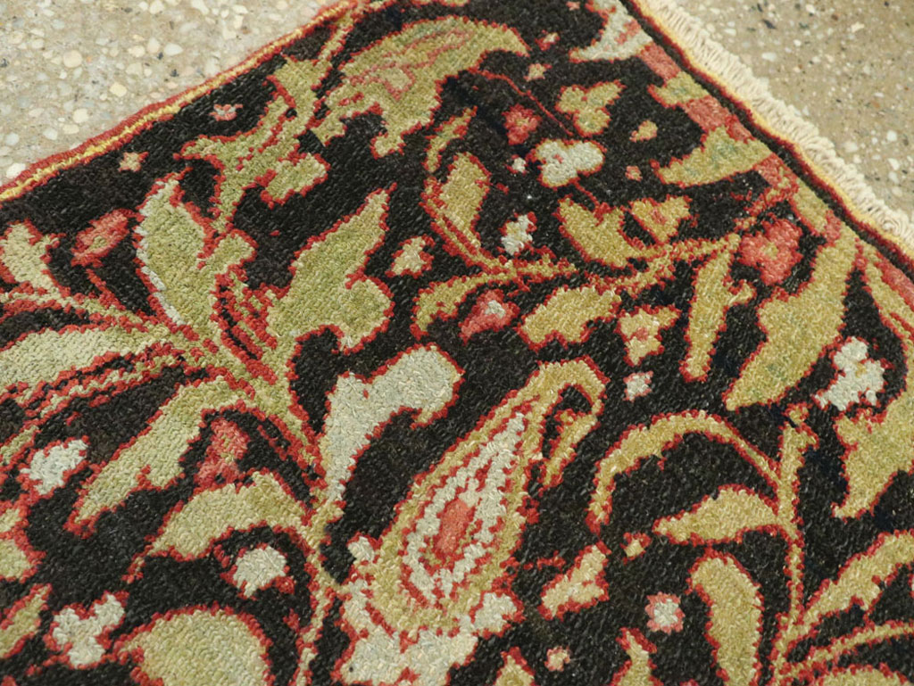 Antique Persian Senneh Rug, No.16298 - Staging