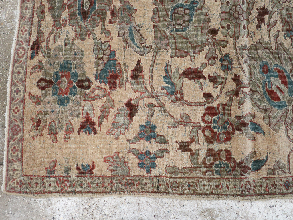Antique Persian Mahal Sampler Rug, No.16304 - Staging