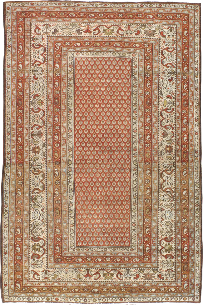 Antique Persian Malayer Rug, No.16310 - Staging