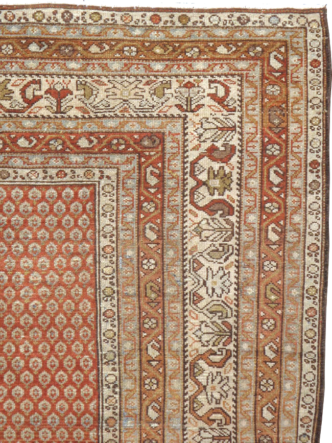 Antique Persian Malayer Rug, No.16310 - Staging