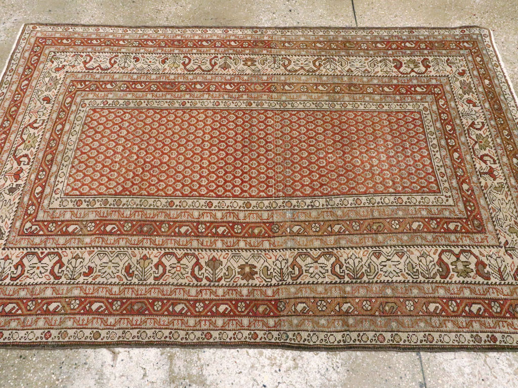 Antique Persian Malayer Rug, No.16310 - Staging