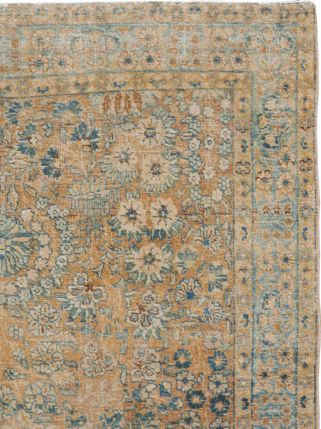 Antique Persian Tabriz Rug, No.16311 - Staging