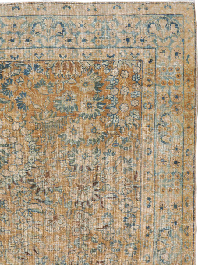 Antique Persian Tabriz Rug, No.16311 - Staging