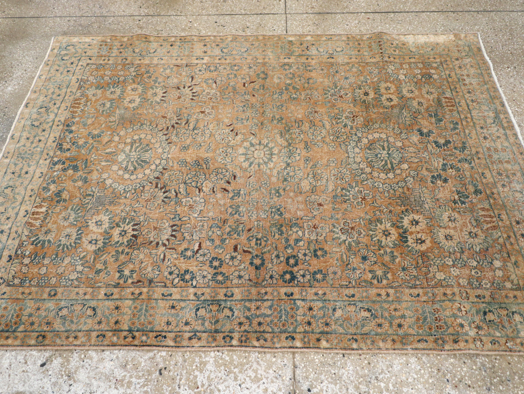 Antique Persian Tabriz Rug, No.16311 - Staging