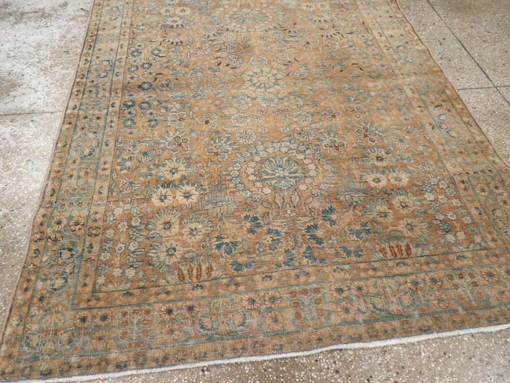 Antique Persian Tabriz Rug, No.16311 - Staging