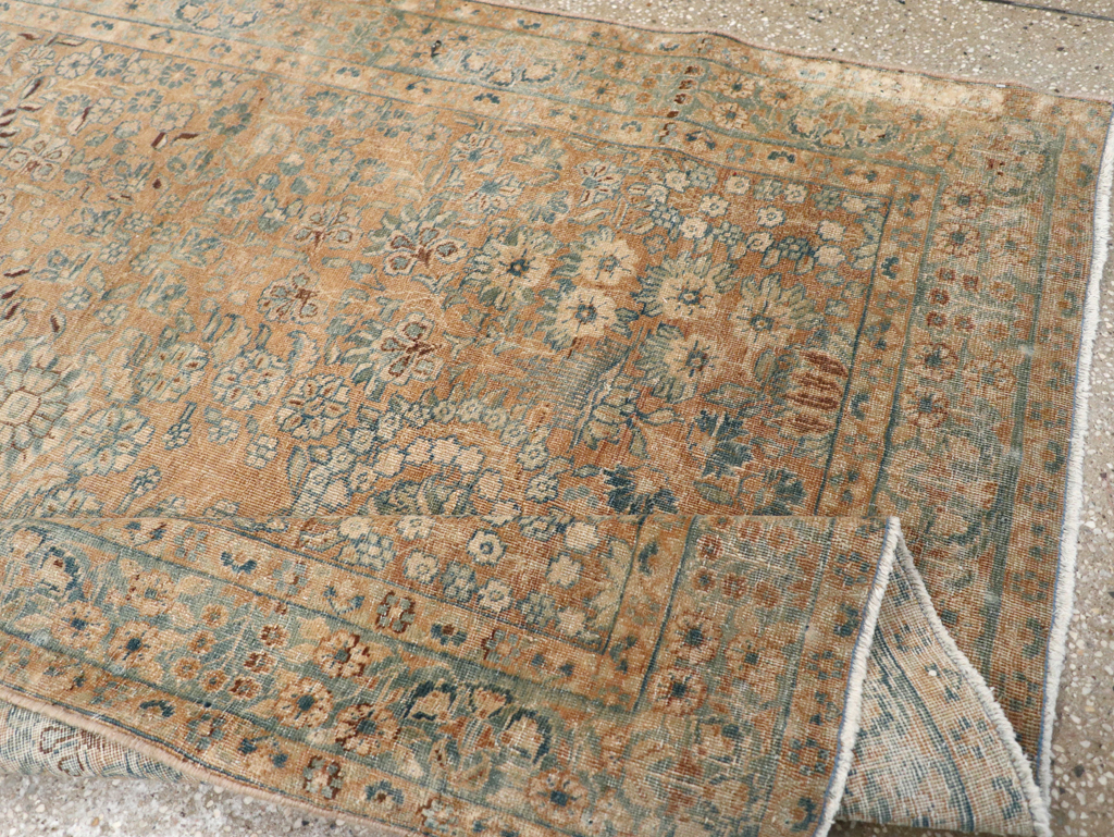 Antique Persian Tabriz Rug, No.16311 - Staging