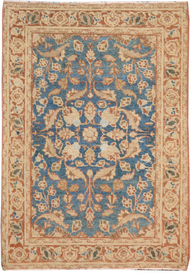 Vintage Persian Tabriz Rug, No.16314 - Staging