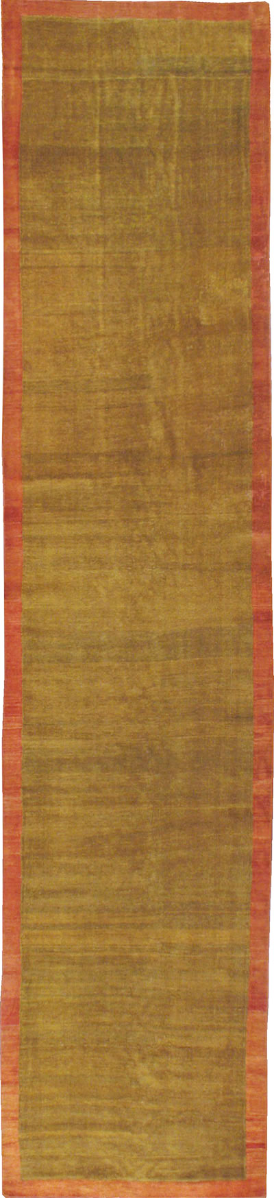 Vintage Persian Mahal Wide Gallery Runner, No.16316 - Staging