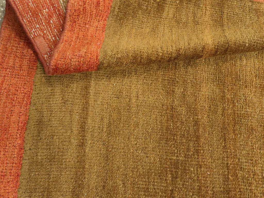 Vintage Persian Mahal Wide Gallery Runner, No.16316 - Staging