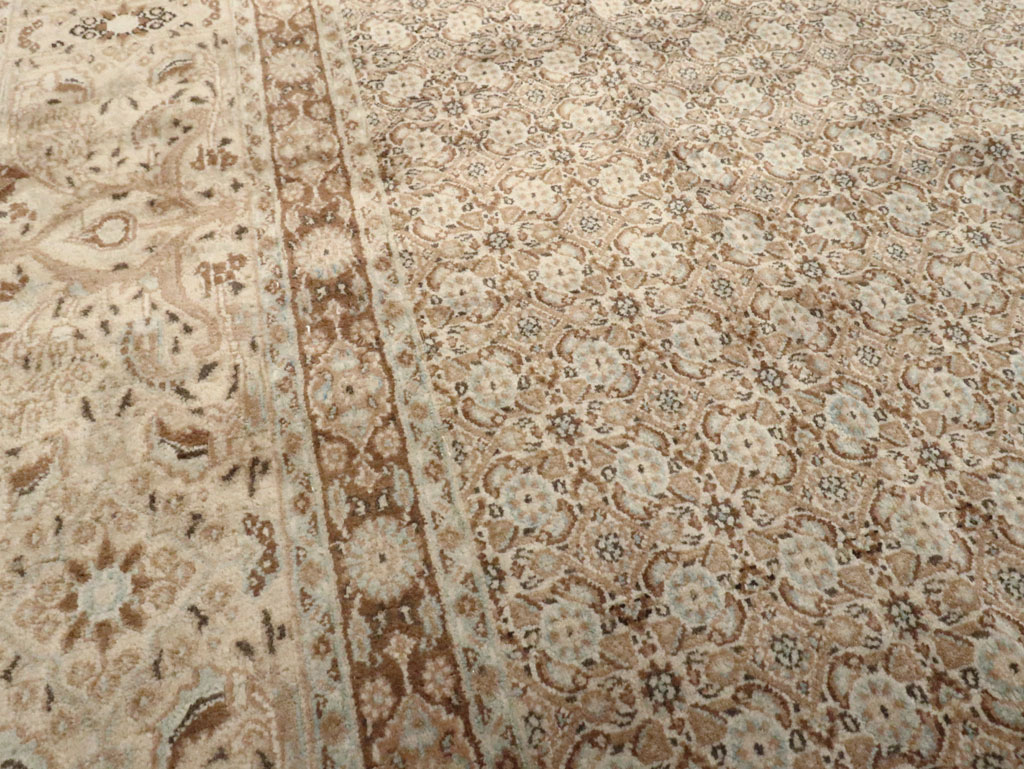 Vintage Persian Moud Carpet, No.16319 - Staging