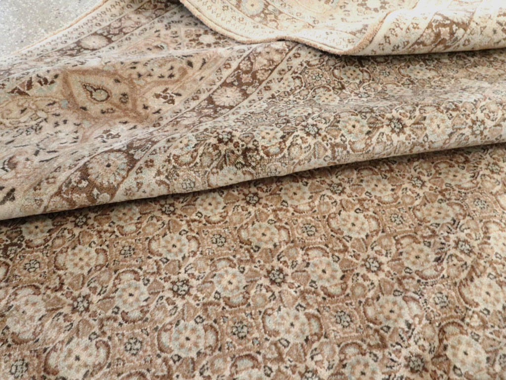 Vintage Persian Moud Carpet, No.16319 - Staging