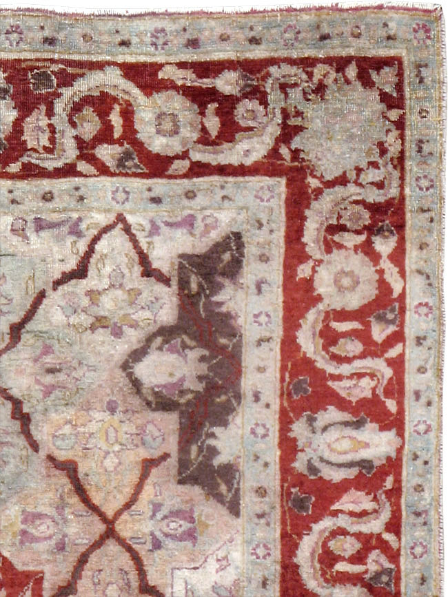 Vintage Persian Tabriz Rug, No.16327 - Staging