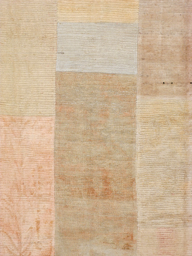 Vintage Turkish Tulu Compartment Carpet, No.16331 - Staging