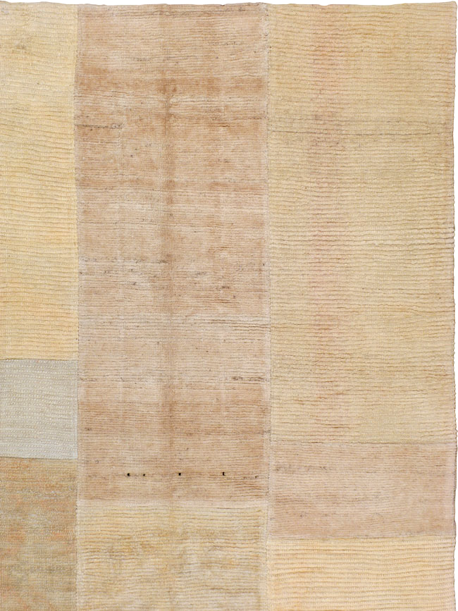 Vintage Turkish Tulu Compartment Carpet, No.16331 - Staging