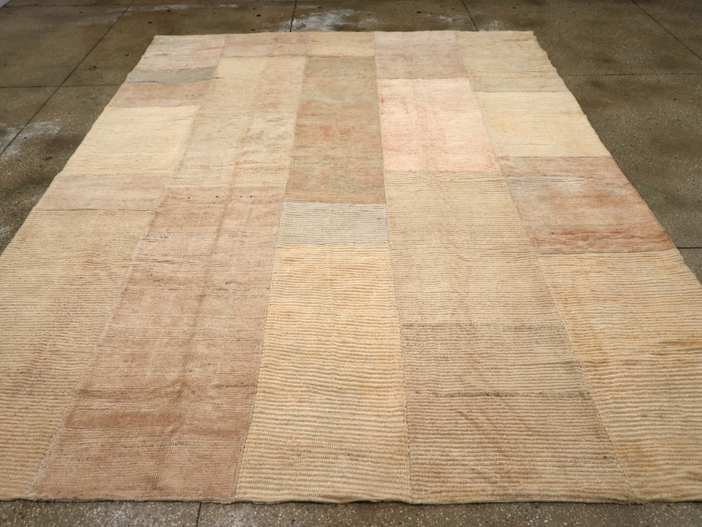 Vintage Turkish Tulu Compartment Carpet, No.16331 - Staging