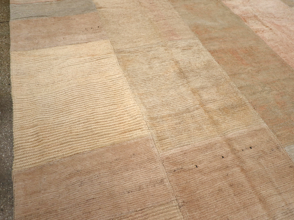 Vintage Turkish Tulu Compartment Carpet, No.16331 - Staging