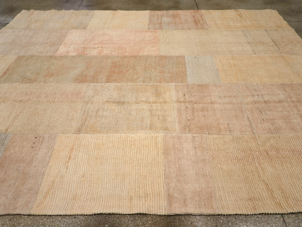 Vintage Turkish Tulu Compartment Carpet, No.16331 - Staging