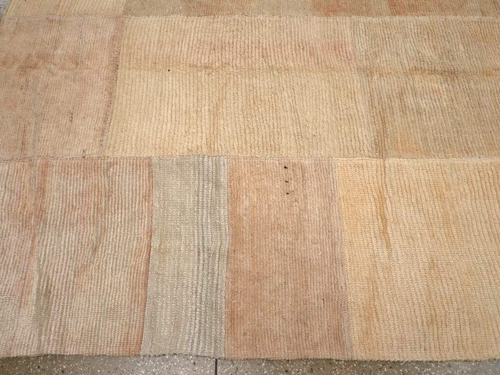 Vintage Turkish Tulu Compartment Carpet, No.16331 - Staging