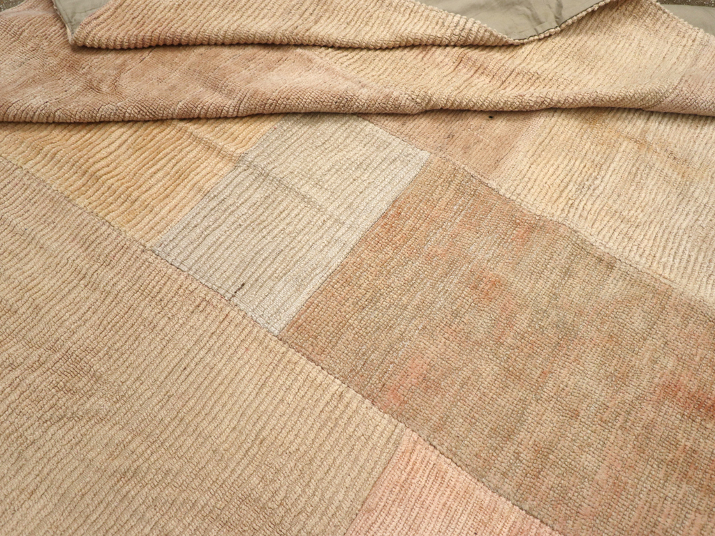 Vintage Turkish Tulu Compartment Carpet, No.16331 - Staging