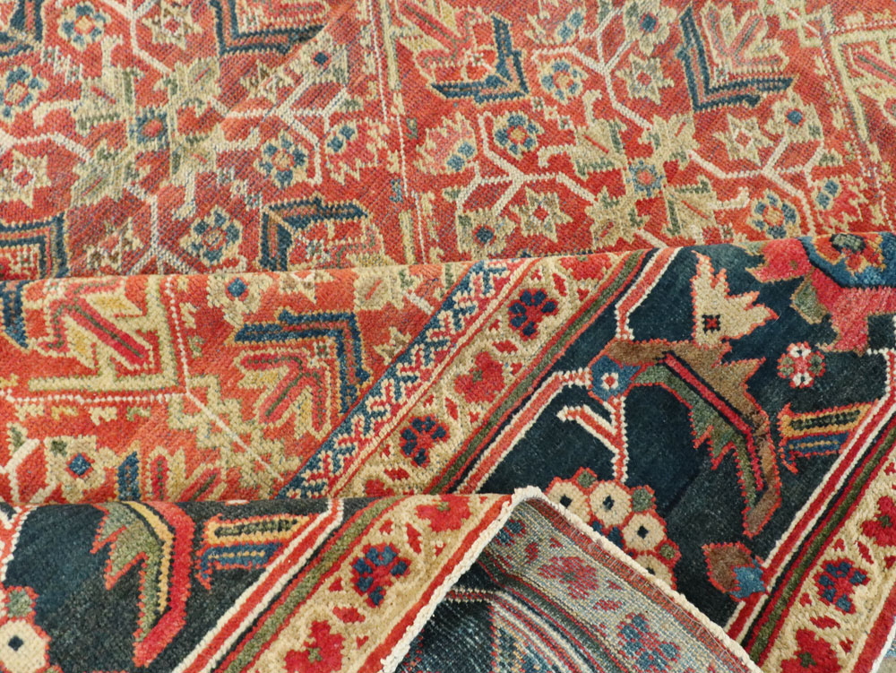 Antique Persian Mahal Carpet, No.16383 - Staging