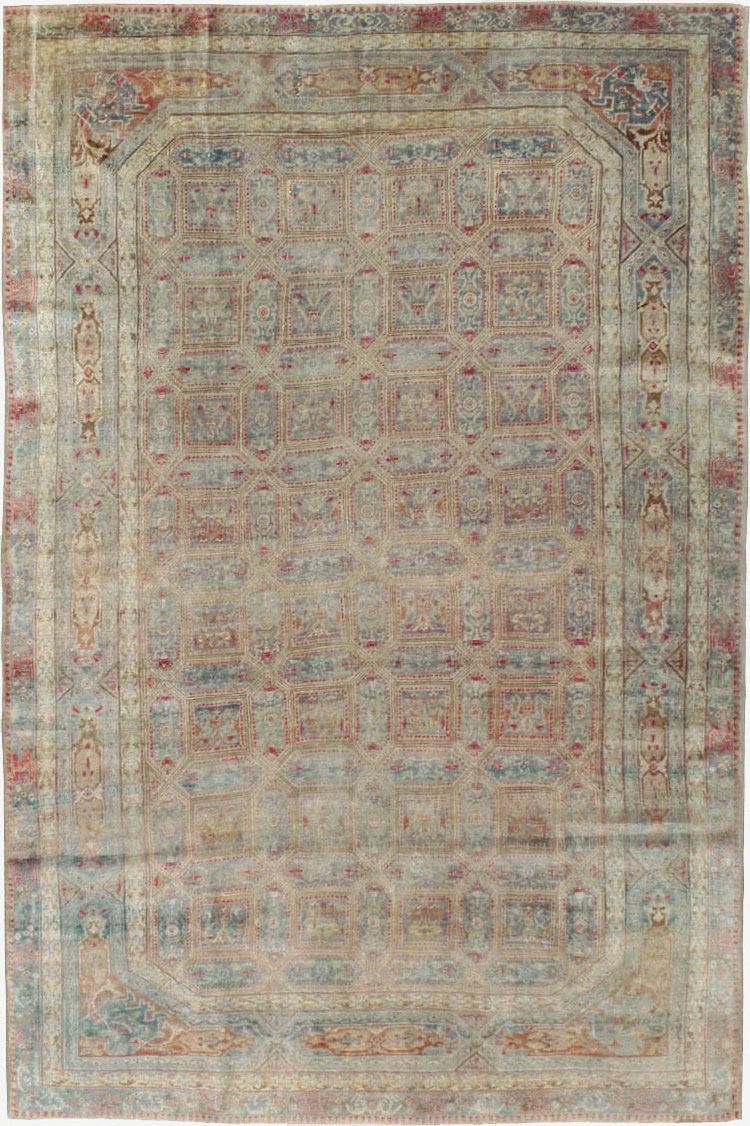 Antique Turkish Herekeh Carpet, No.16393 - Staging