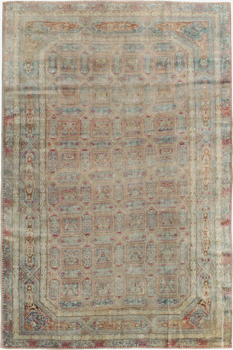 Antique Turkish Herekeh Carpet, No.16393 - Staging