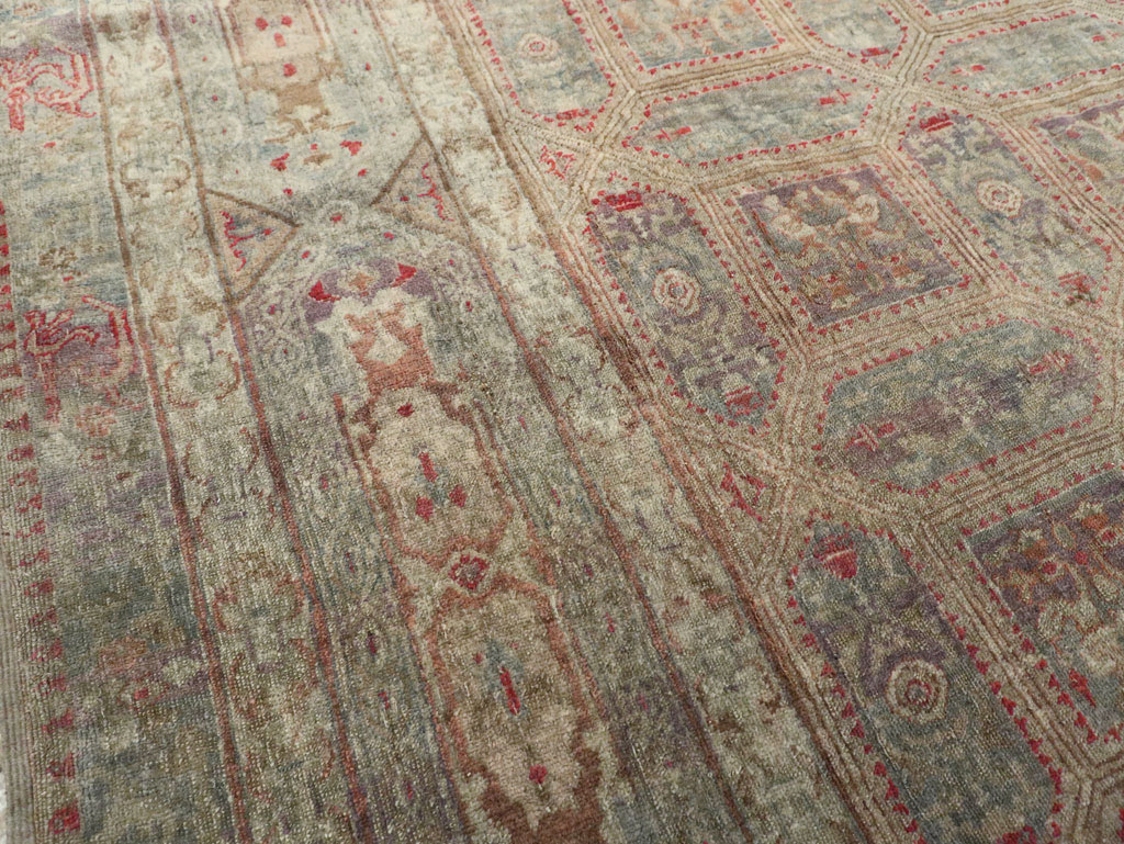 Antique Turkish Herekeh Carpet, No.16393 - Staging