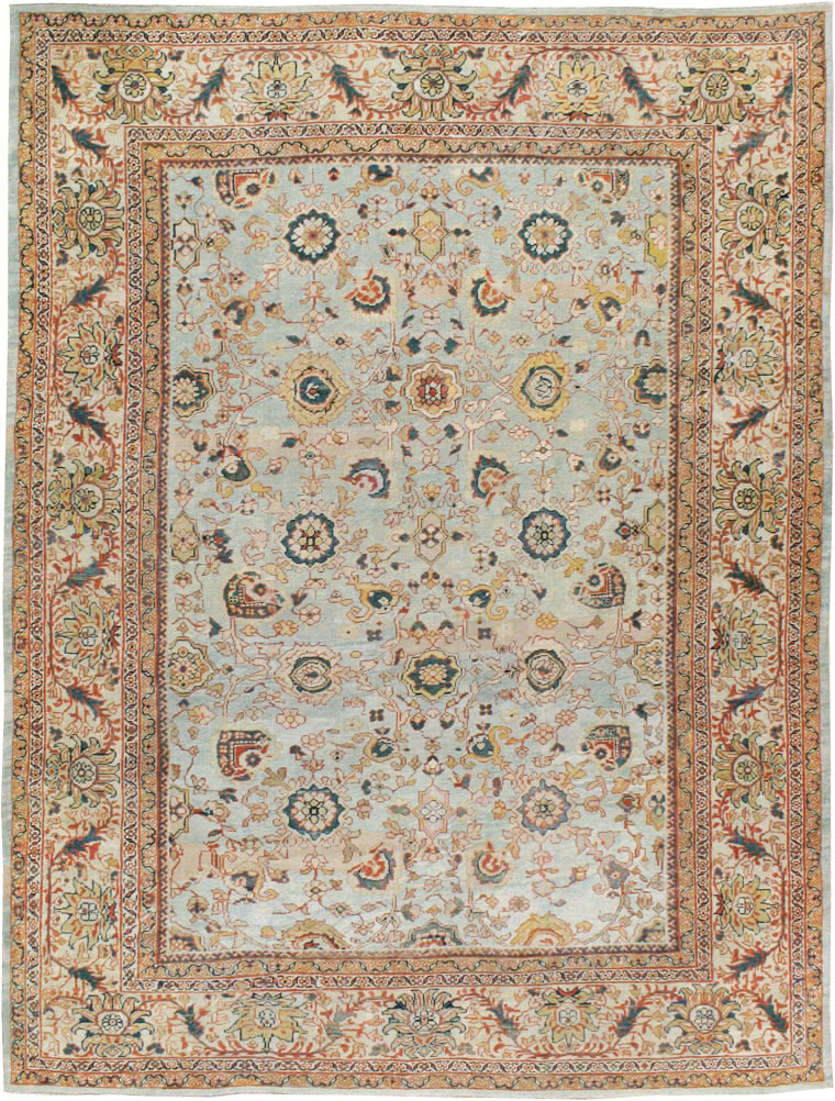 Antique Persian Sultanabad Carpet, No.16404 - Staging