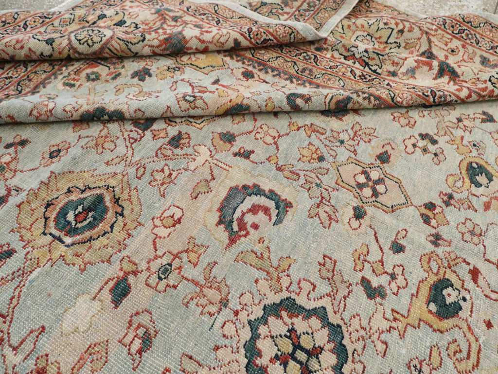 Antique Persian Sultanabad Carpet, No.16404 - Staging