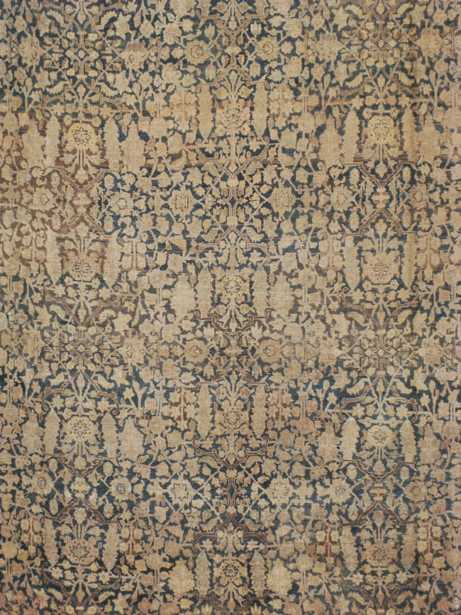 Antique Persian Tabriz Carpet, No.16410 - Staging