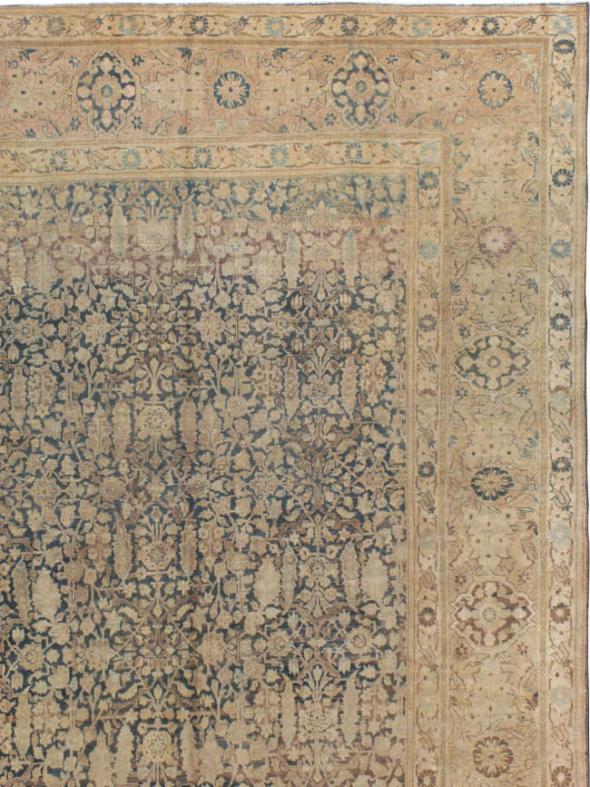 Antique Persian Tabriz Carpet, No.16410 - Staging