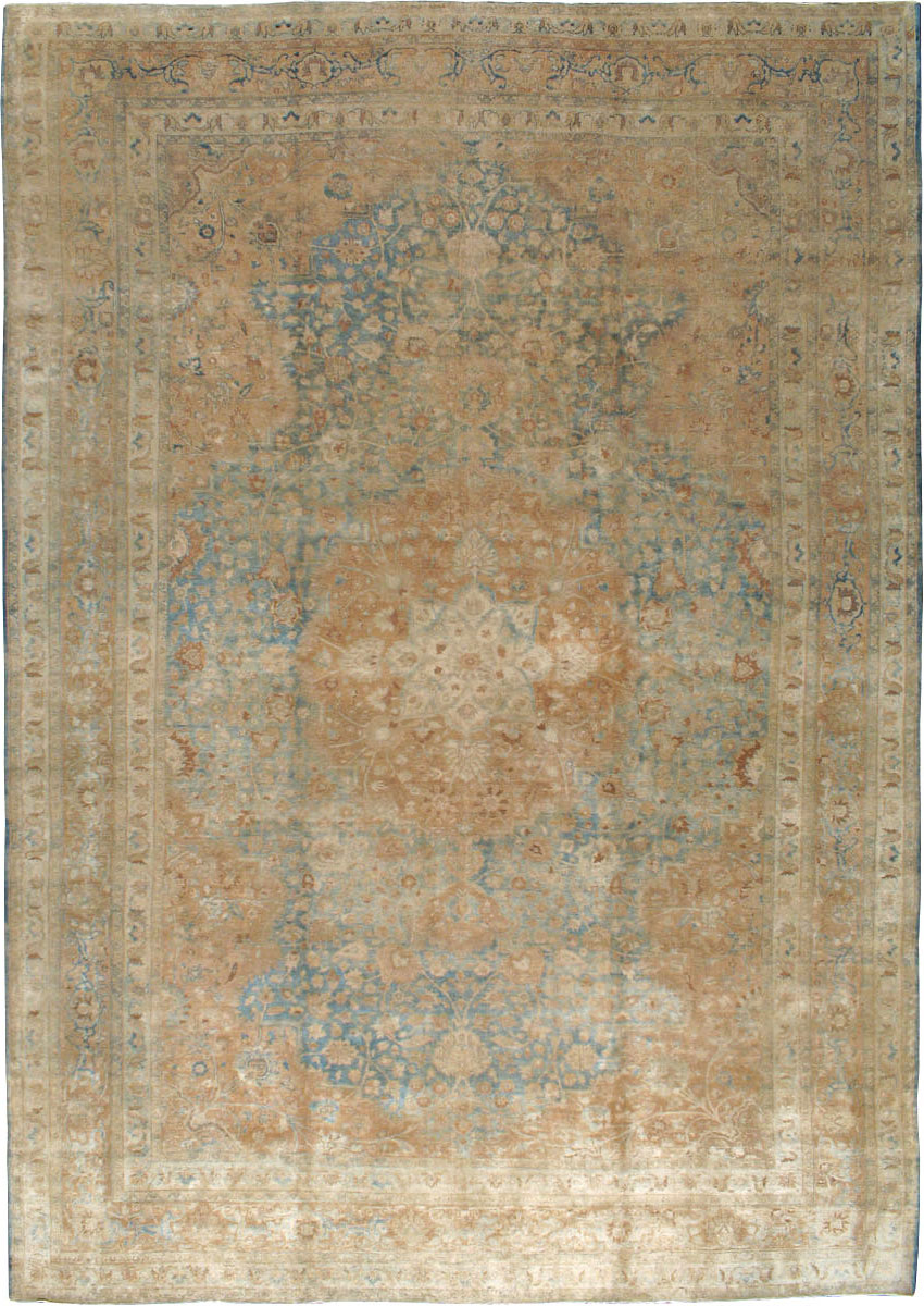 Antique Persian Tabriz Carpet, No.16411 - Staging