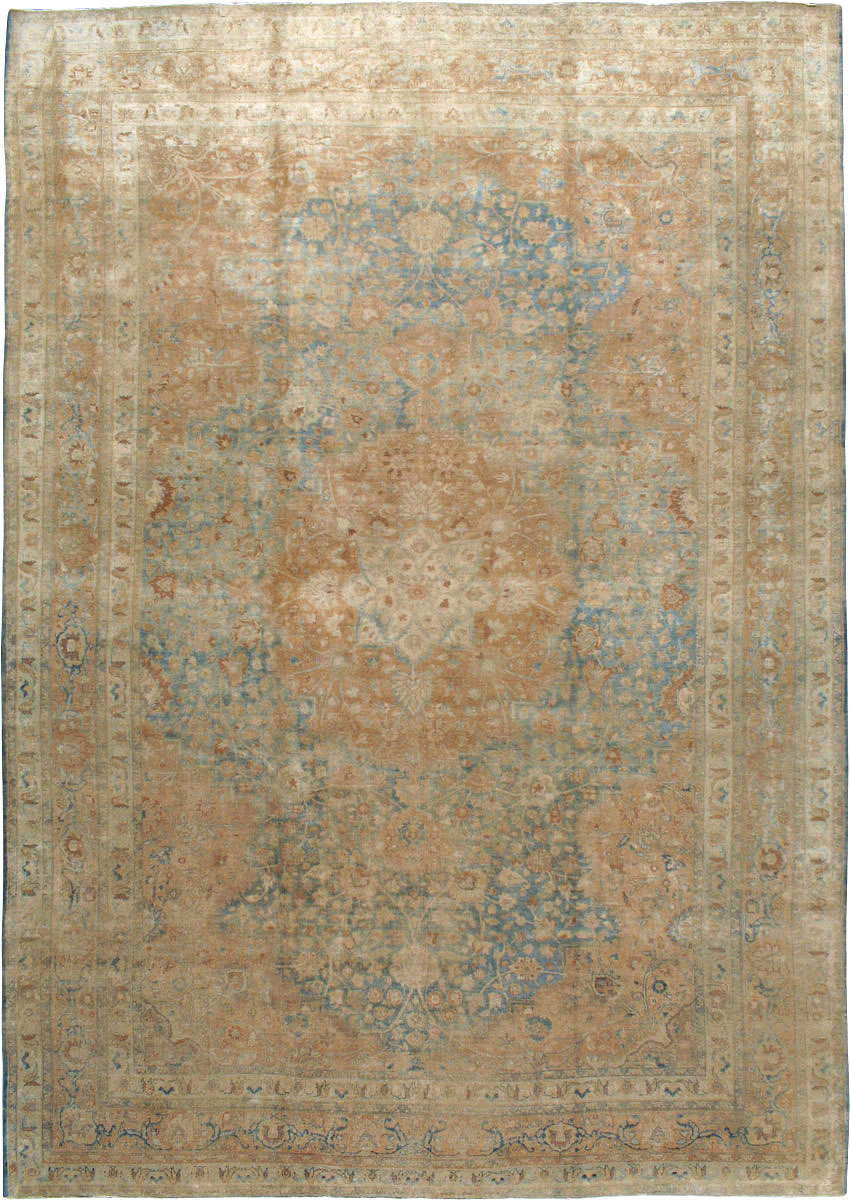 Antique Persian Tabriz Carpet, No.16411 - Staging