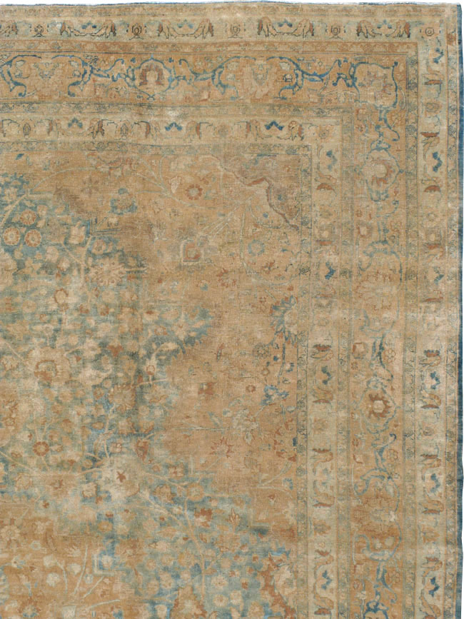 Antique Persian Tabriz Carpet, No.16411 - Staging