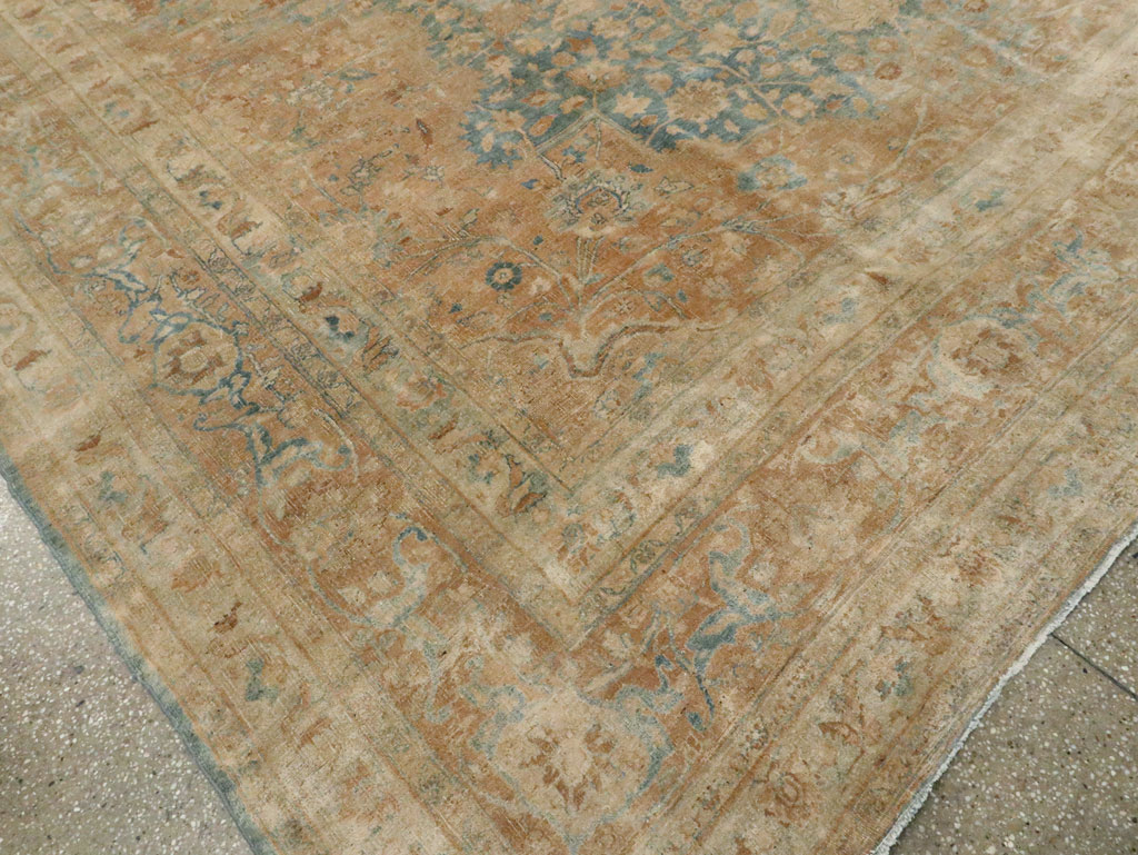 Antique Persian Tabriz Carpet, No.16411 - Staging